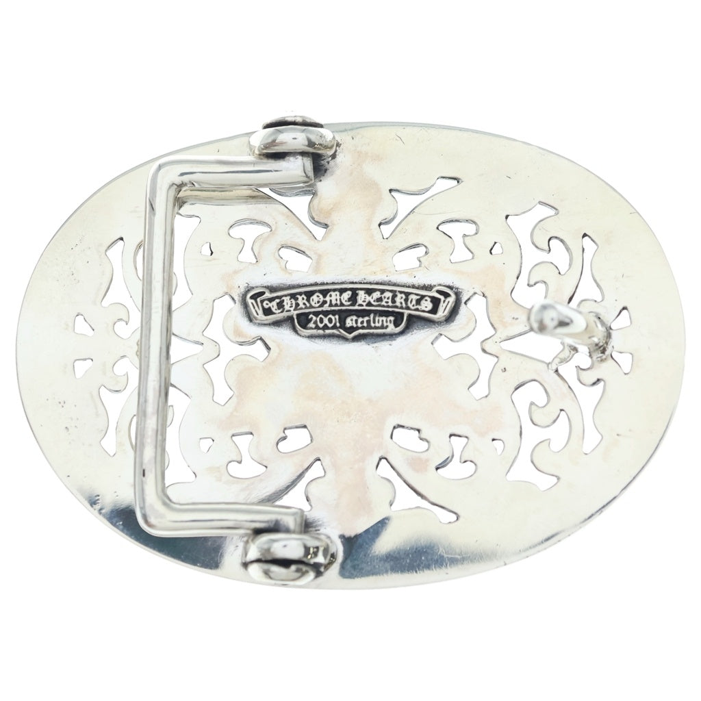 CHROME HEARTS(クロムハーツ) BUCKL OVAL STAR 1.5 1.5クラシックオーバルスター シルバーバックル
