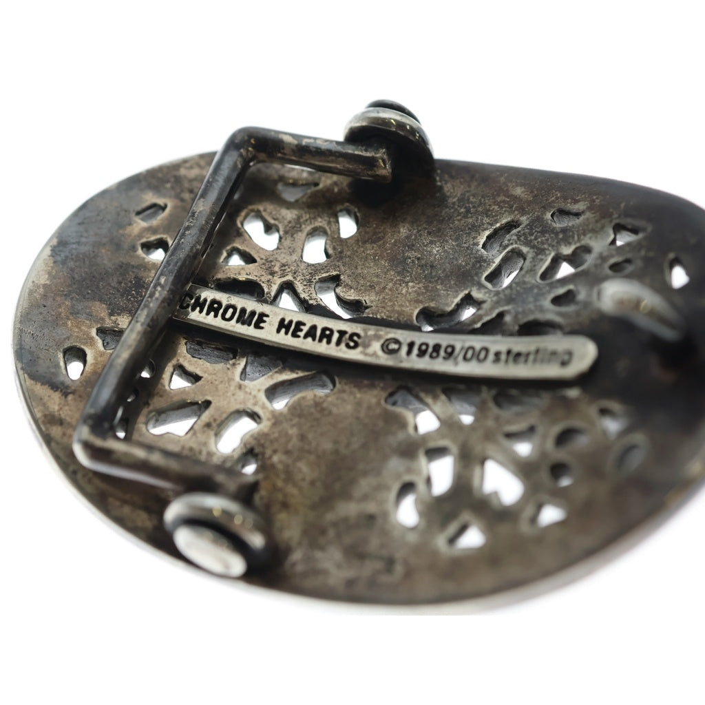 CHROME HEARTS(クロムハーツ) BUCKL OVAL CROSS1.5 1.5クラシックオーバルクロス シルバーバックル