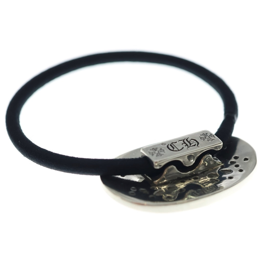 CHROME HEARTS(クロムハーツ) HAIRBAND TNY OVL クラシックオーバルヘアゴム シルバーコンチョ