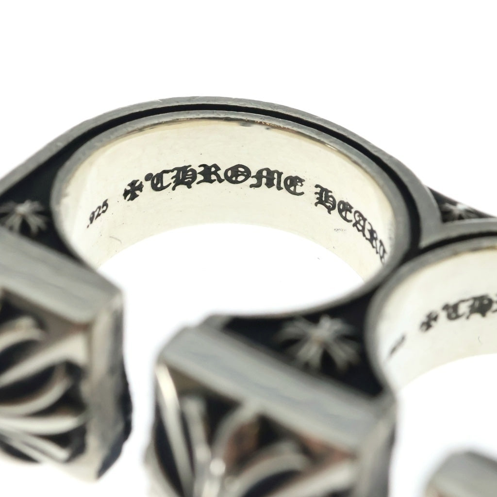 CHROME HEARTS(クロムハーツ) BRSS KNCKLS ブラスナックル シルバーリング