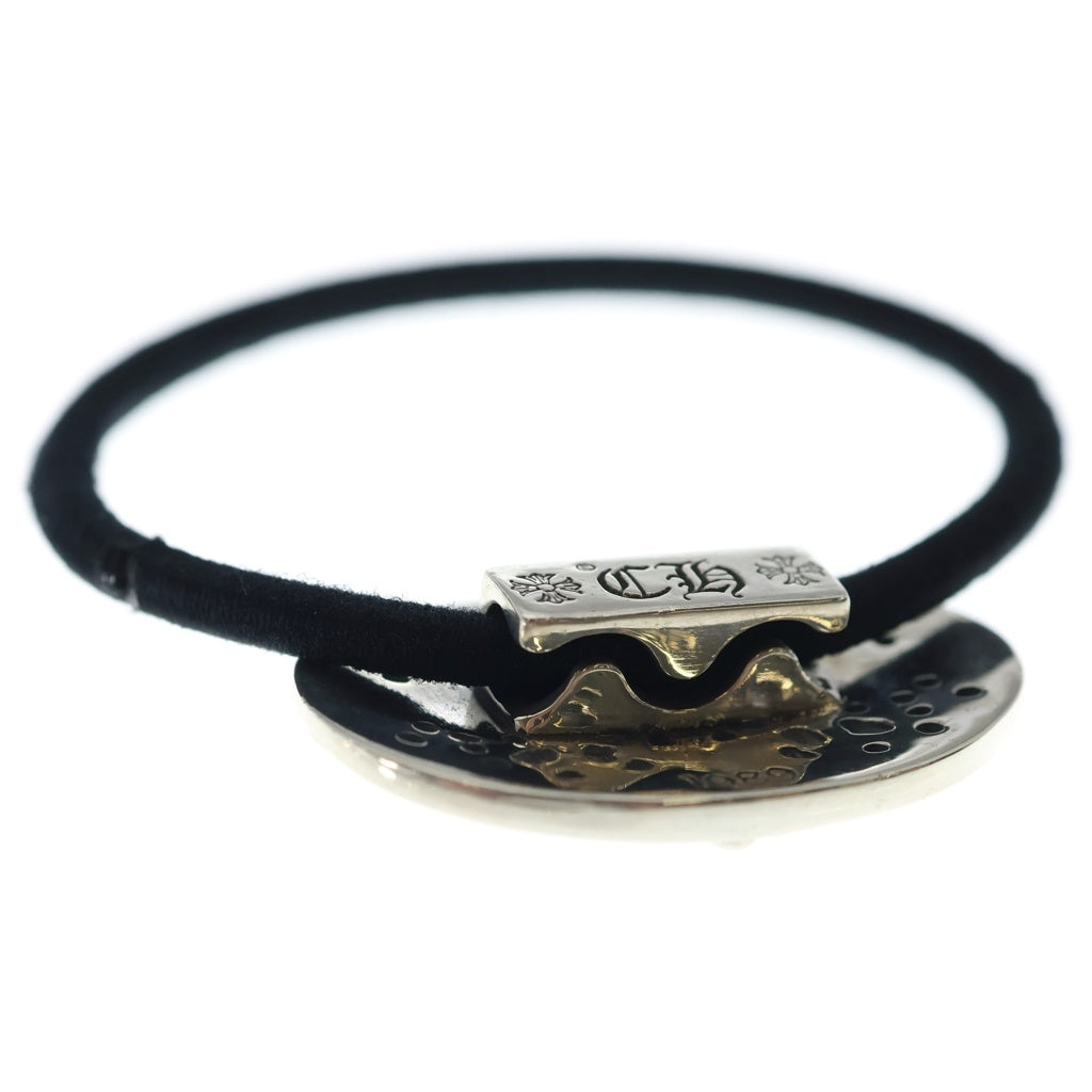 CHROME HEARTS(クロムハーツ) HAIRBAND TNY OVL クラシックオーバルヘアゴム シルバーコンチョ