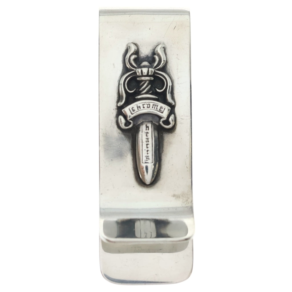 CHROME HEARTS(クロムハーツ) MNY CLIP SM ダガーモチーフマネークリップ シルバー