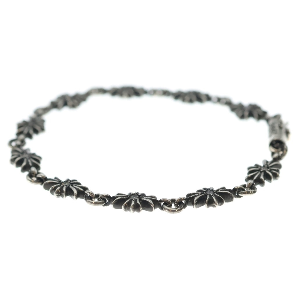 CHROME HEARTS(クロムハーツ) TNY E CH PLS P DIA タイニーECHプラス PAVEダイヤシルバーブレスレット