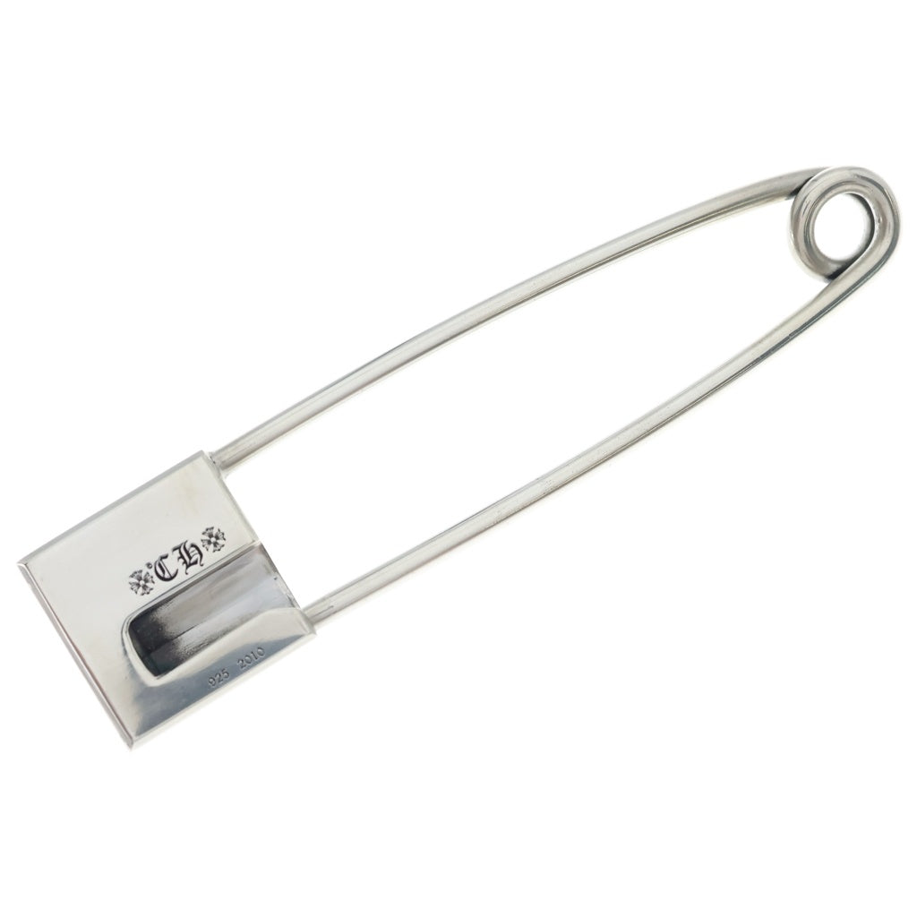 CHROME HEARTS(クロムハーツ) SAFETY PIN XL エクストララージセーフティピン シルバーネックレストップ