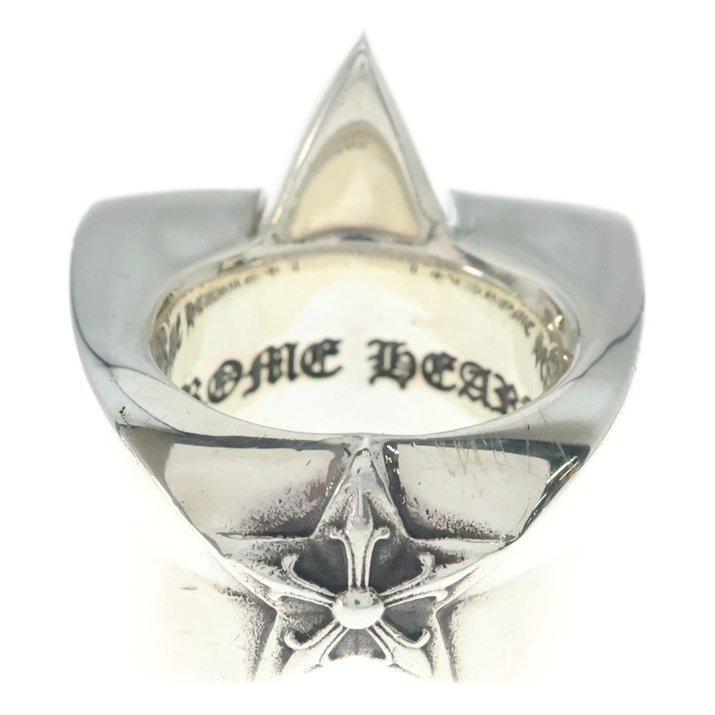 CHROME HEARTS(クロムハーツ) STR LRG P D ラージスター PAVEダイヤ シルバーリング