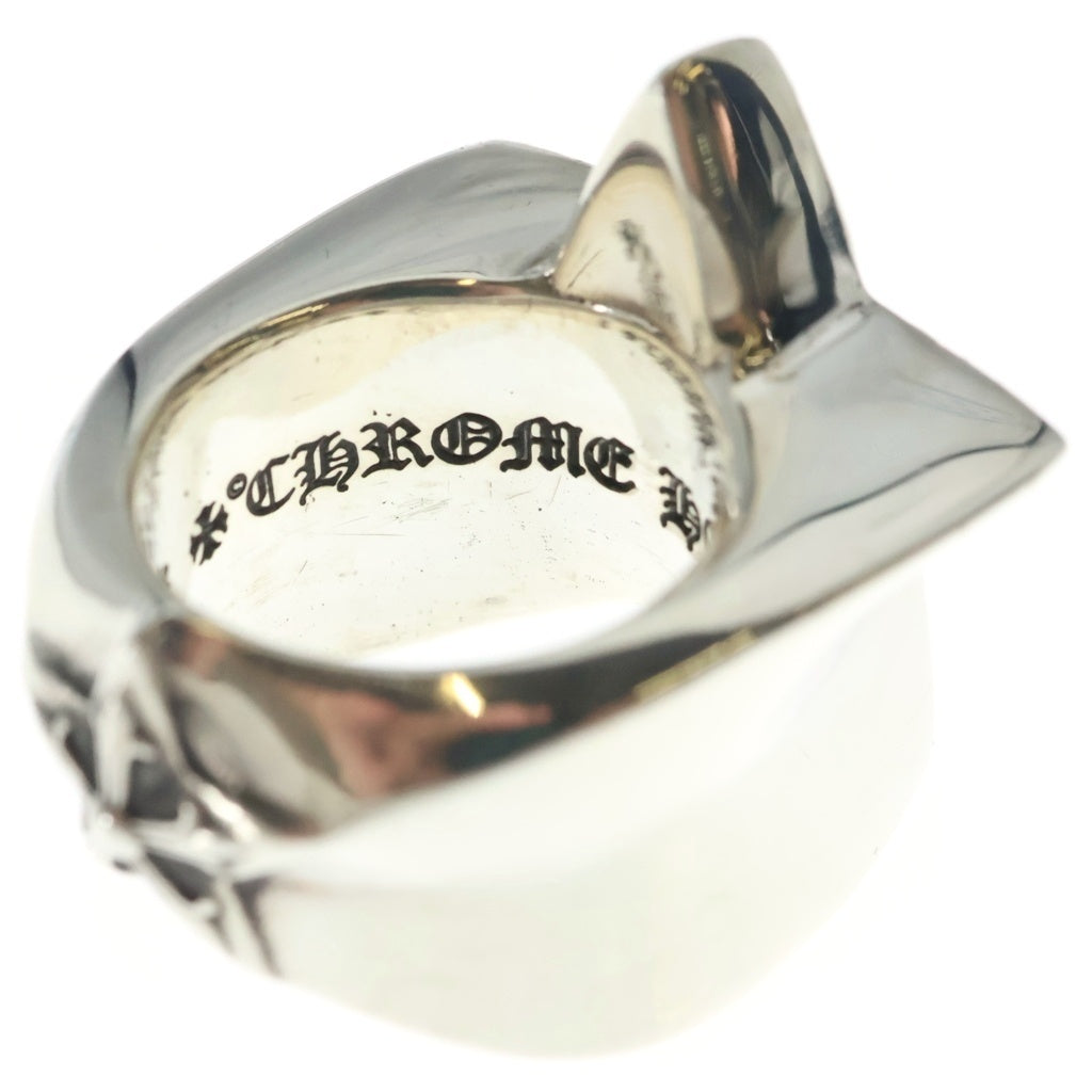 CHROME HEARTS(クロムハーツ) STR LRG P D ラージスター PAVEダイヤ シルバーリング