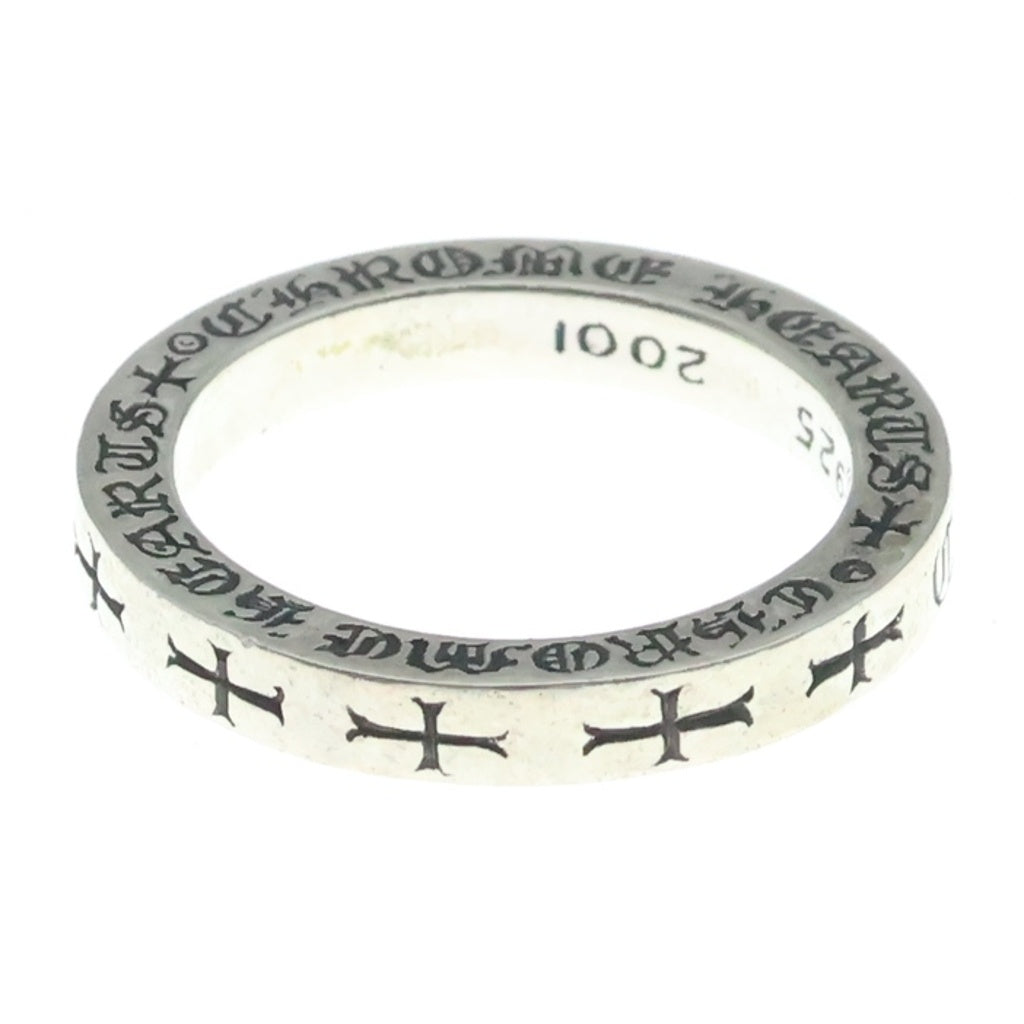 CHROME HEARTS(クロムハーツ) 3mm SPACER NYC FUCKYOU スペーサー ニューヨーク限定 ファックユー リング シルバーBCA333 -