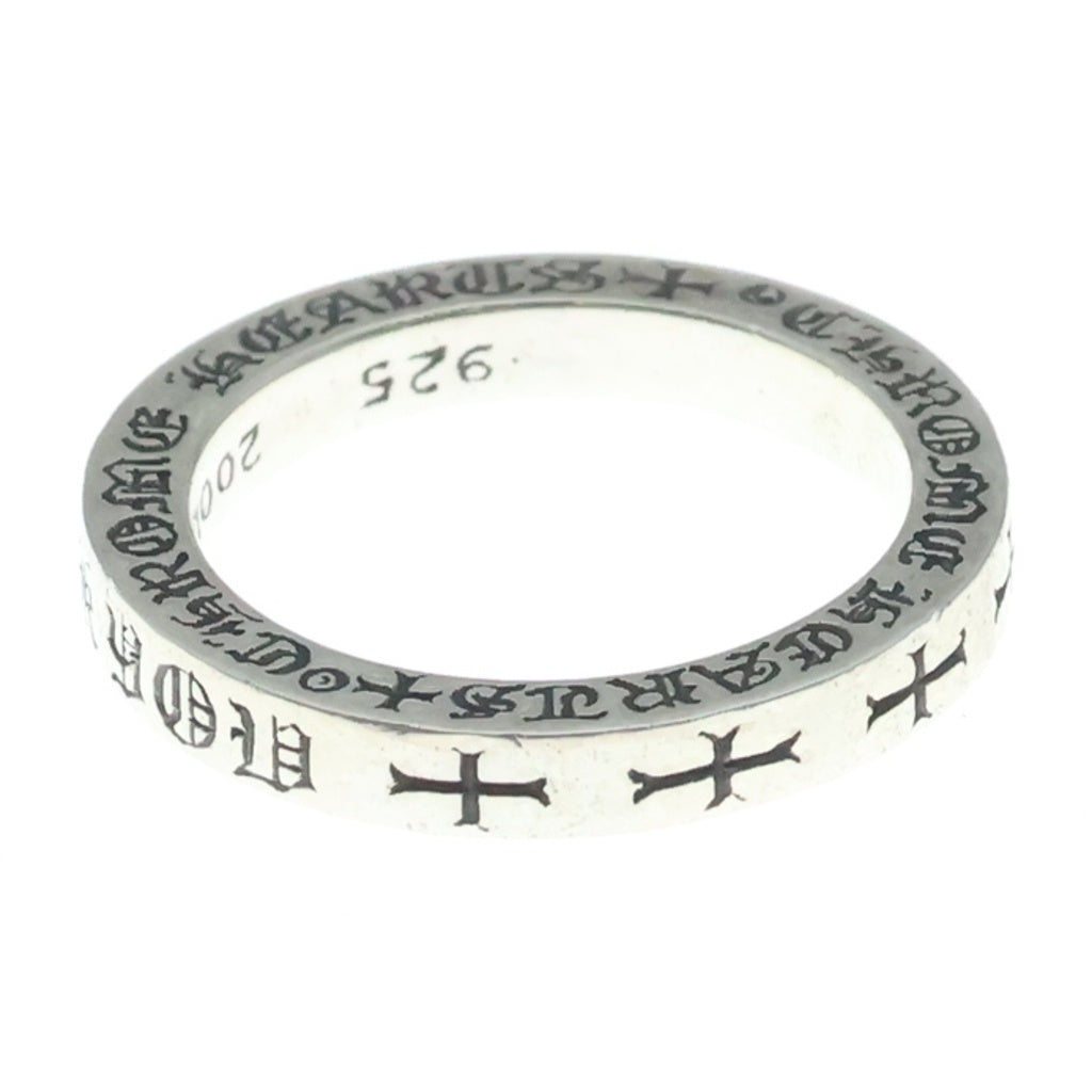 CHROME HEARTS(クロムハーツ) 3mm SPACER NYC FUCKYOU スペーサー ニューヨーク限定 ファックユー リング シルバーBCA333 -