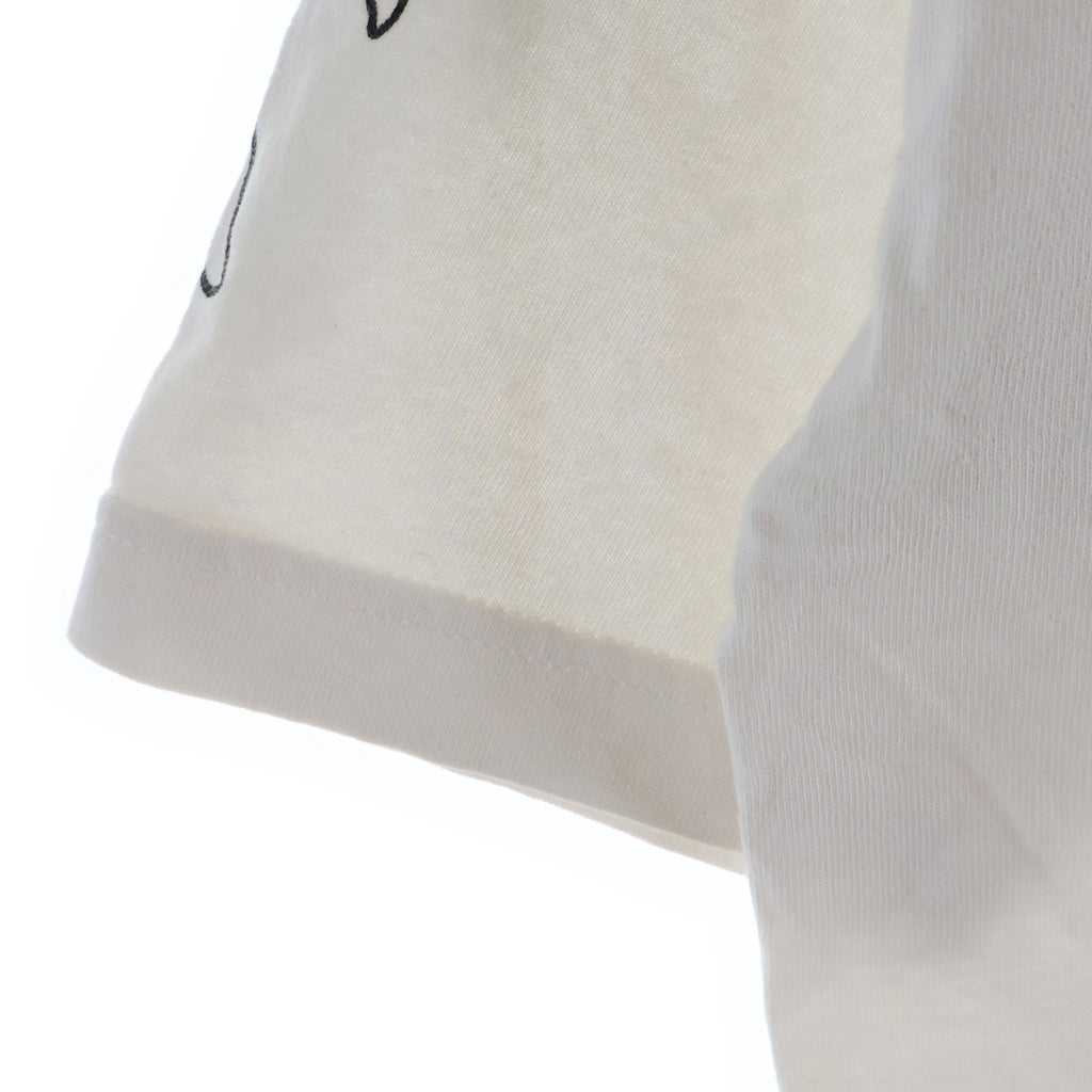 CHROME HEARTS(クロムハーツ) OLD Back Scroll Label Logo Tee バックスクロールラベルロゴ クルーネック半袖Tシャツカットソー ホワイト