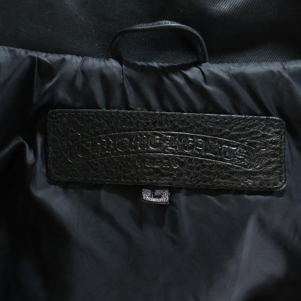 CHROME HEARTS(クロムハーツ) PPO MATTY BOYキルティングナイロンジャケット ブラック ‐
