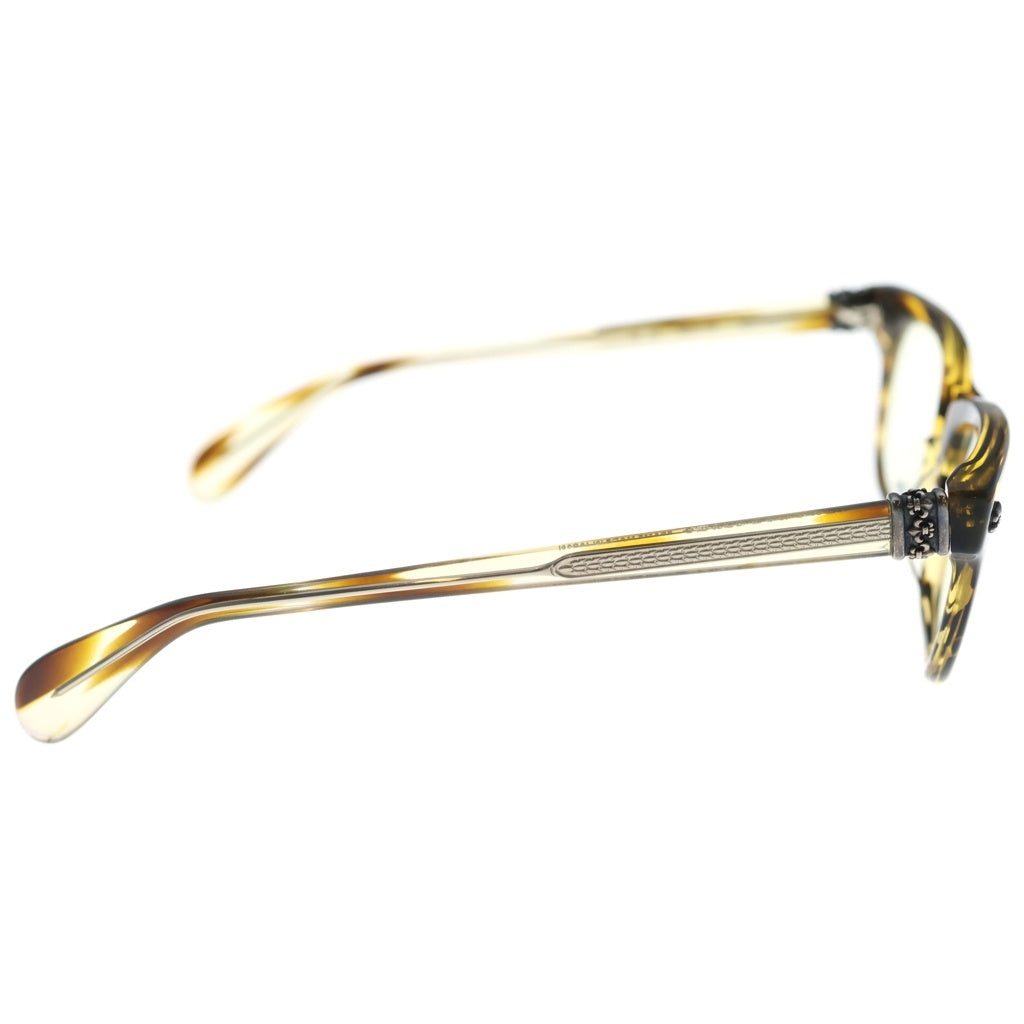 CHROME HEARTS(クロムハーツ) INSTABUTT インスタバット BSフレアテンプルウェリントンサングラス アイウェア 眼鏡 ブラウン/シルバー