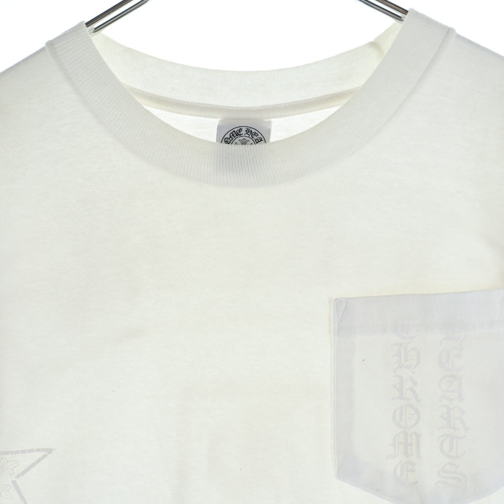 CHROME HEARTS(クロムハーツ) OLD T-BAR TEE オールド Tバープリント 半袖Tシャツカットソー ホワイト