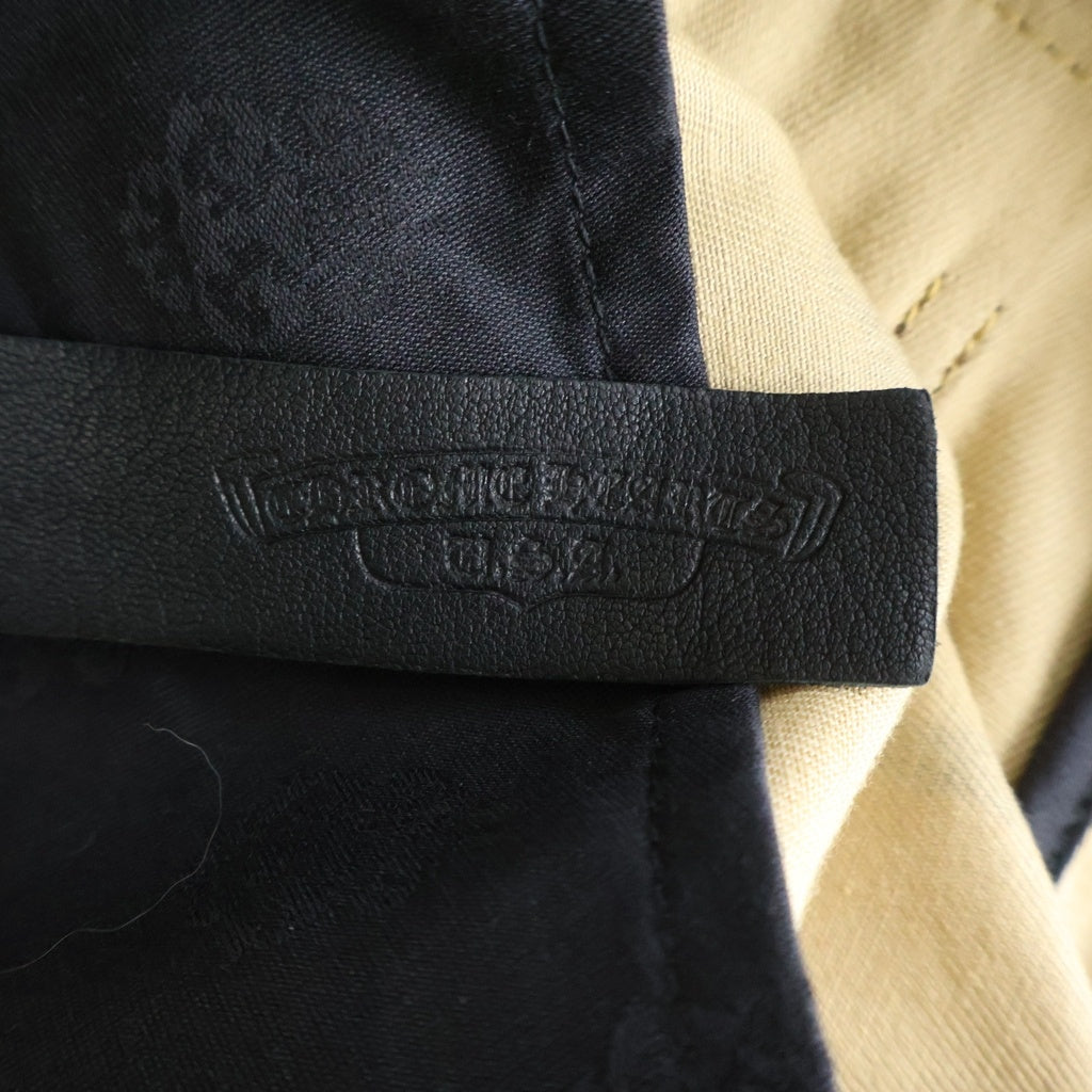 CHROME HEARTS(クロムハーツ) SEX RECORDS SHORT SLEEVE SHIRT CAMO Matty Boyクロスボールボタンカモフラ半袖シャツ ベージュ ‐