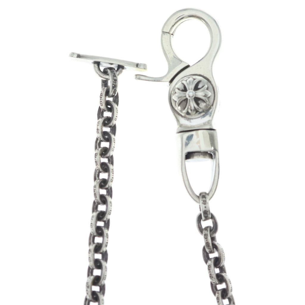 CHROME HEARTS(クロムハーツ) CHN PAPER TBAR Tバーペーパーチェーン シルバーウォレットチェーン