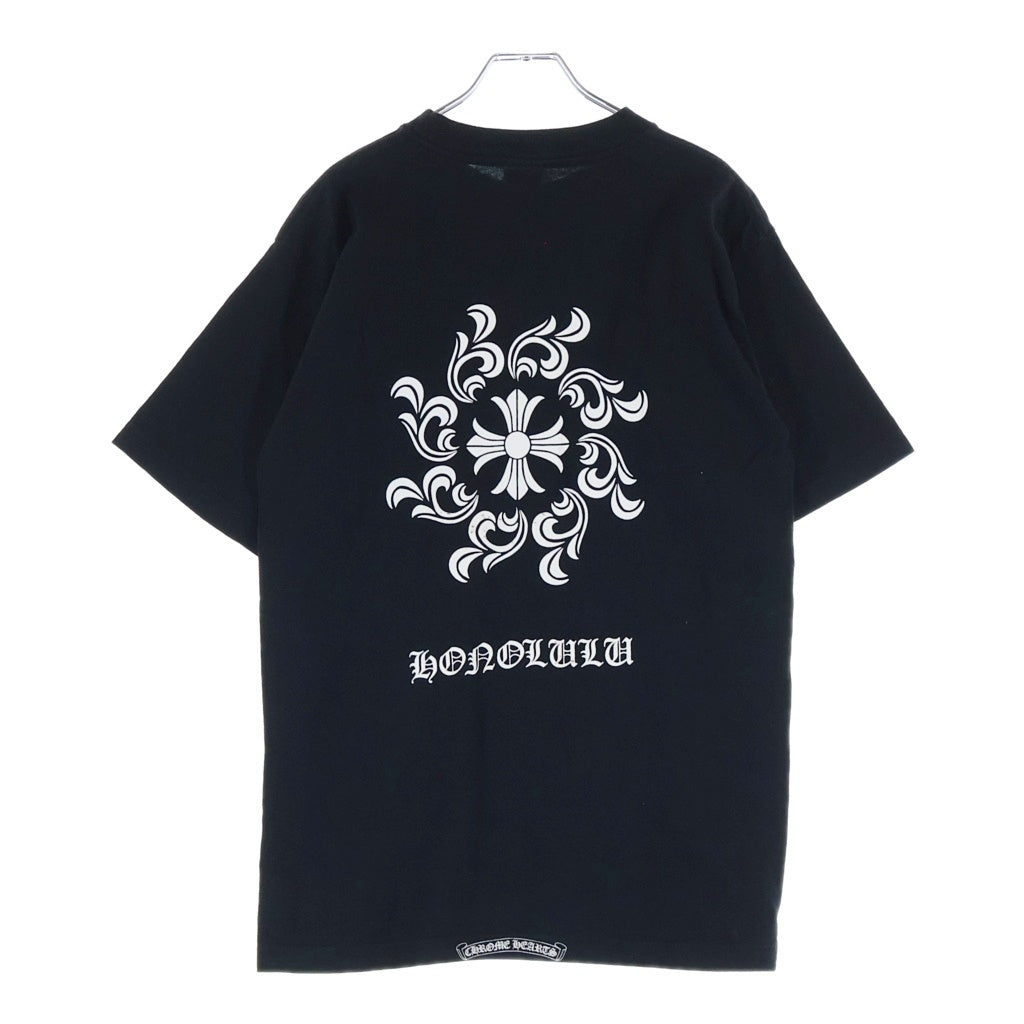CHROME HEARTS(クロムハーツ) OLD CH S/S TEE ホノルル限定 クルーネック 半袖 Tシャツ カットソー ブラック