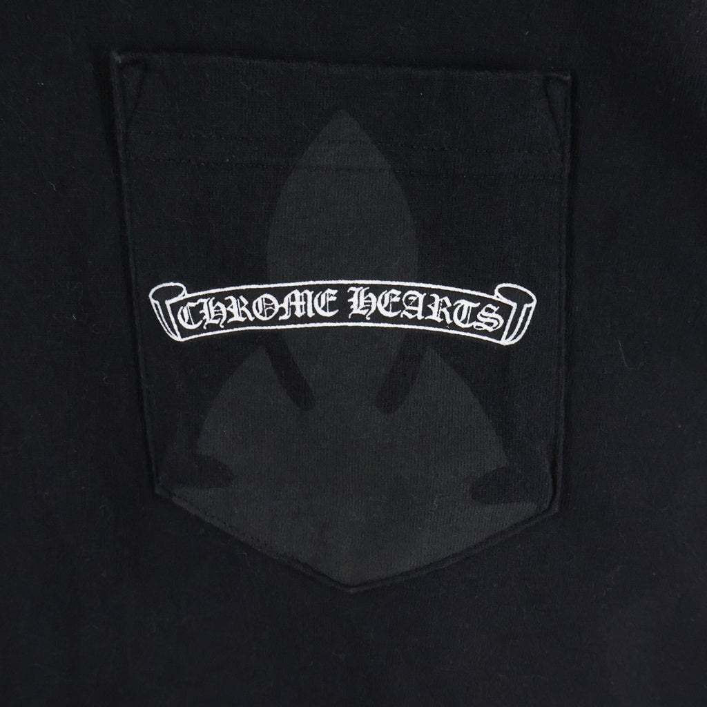 CHROME HEARTS(クロムハーツ) OLD CH T-SHRT 2 バックフレアニープリントTシャツ ‐