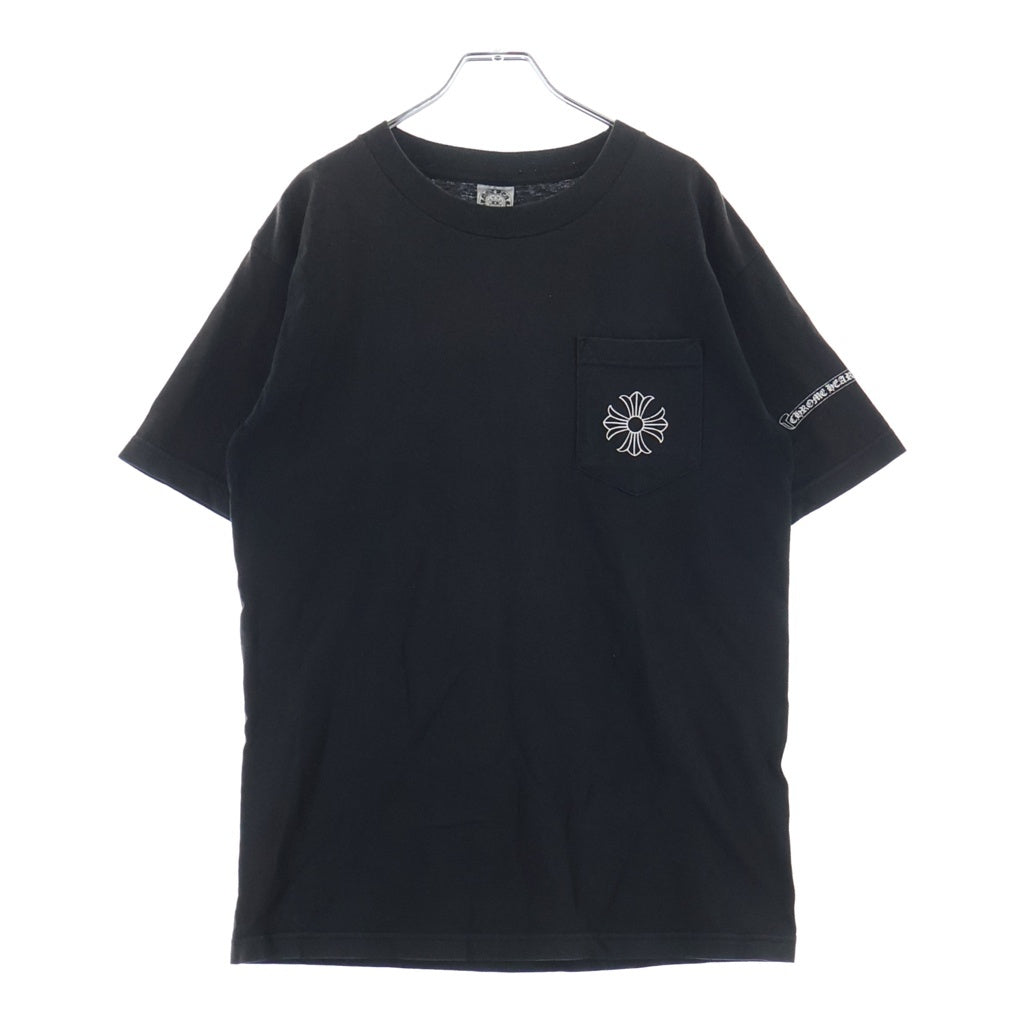 CHROME HEARTS(クロムハーツ) Malibu Limited CH Plus Block Cross Tee マリブ限定 ブロッククロス 半袖Tシャツカットソー ブラック ‐