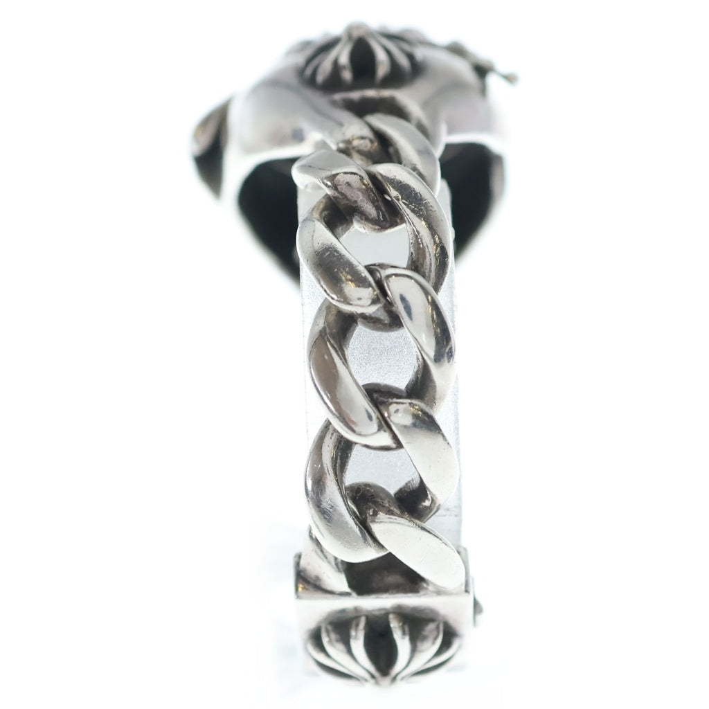 CHROME HEARTS(クロムハーツ) ×ロレックス ROLEX OYSTER PERPETUAL DATEJUST クラシックリンククリップウォッチケース腕時計 シルバー/イエロー -