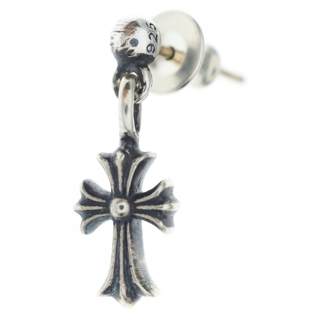 CHROME HEARTS(クロムハーツ) DRP STCK CH CRS スタックCHクロスドロップピアス シルバー