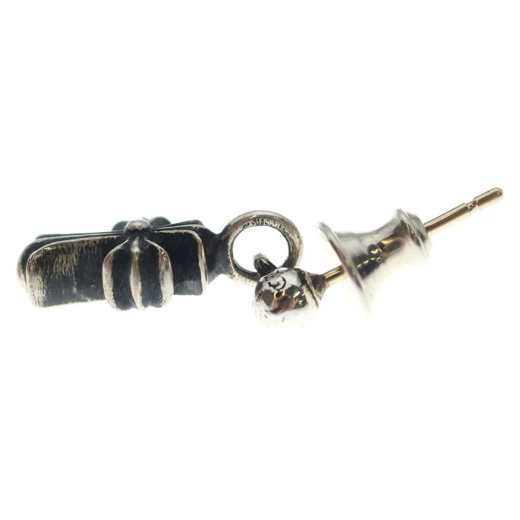 CHROME HEARTS(クロムハーツ) DRP STCK CH CRS スタックCHクロスドロップピアス シルバー