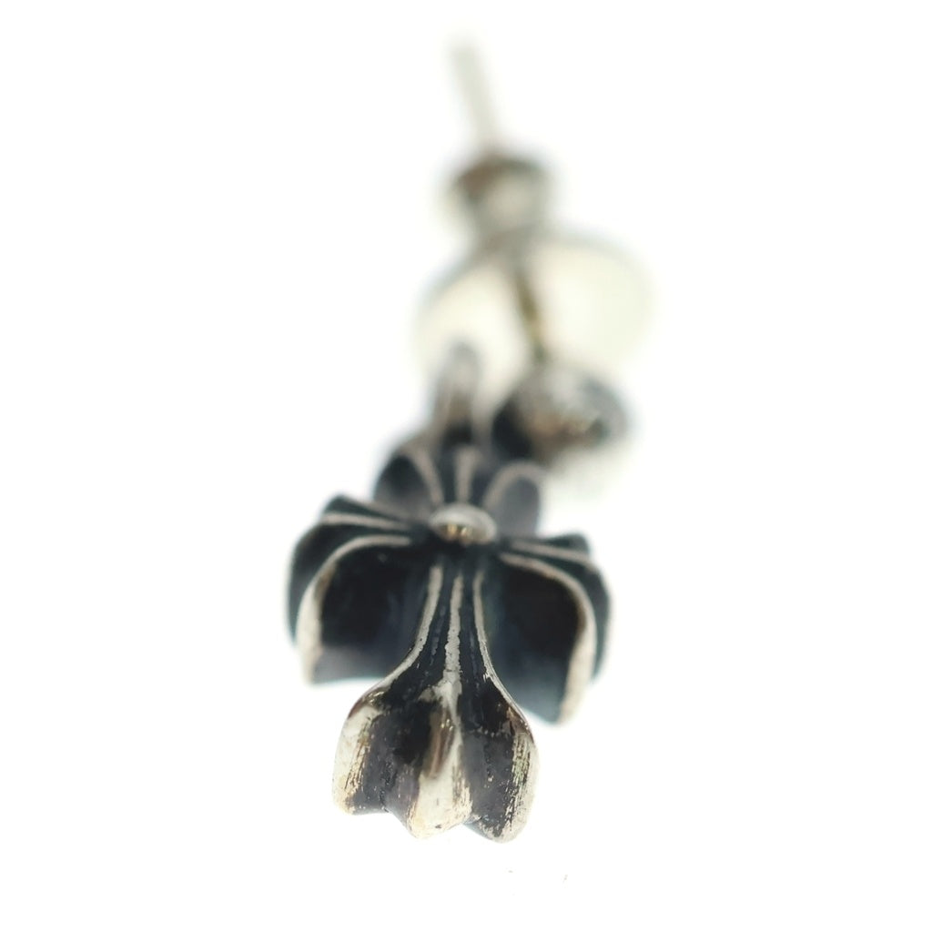 CHROME HEARTS(クロムハーツ) DRP STCK CH CRS スタックCHクロスドロップピアス シルバー