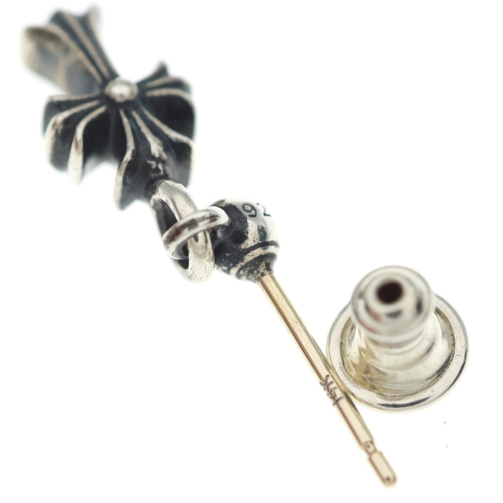 CHROME HEARTS(クロムハーツ) DRP STCK CH CRS スタックCHクロスドロップピアス シルバー
