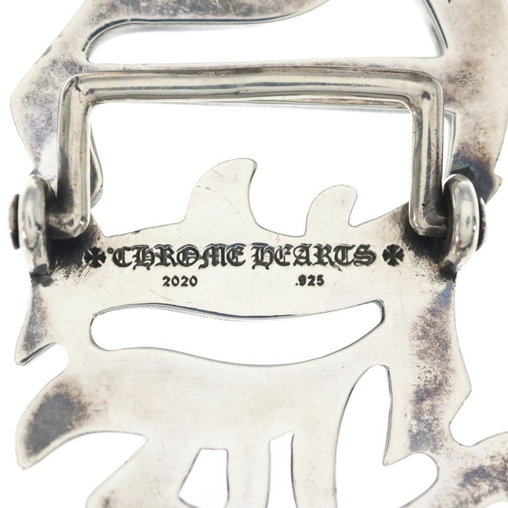 CHROME HEARTS(クロムハーツ) CH BCKL 1.5 ロゴシルバーバックルバックル シルバー -