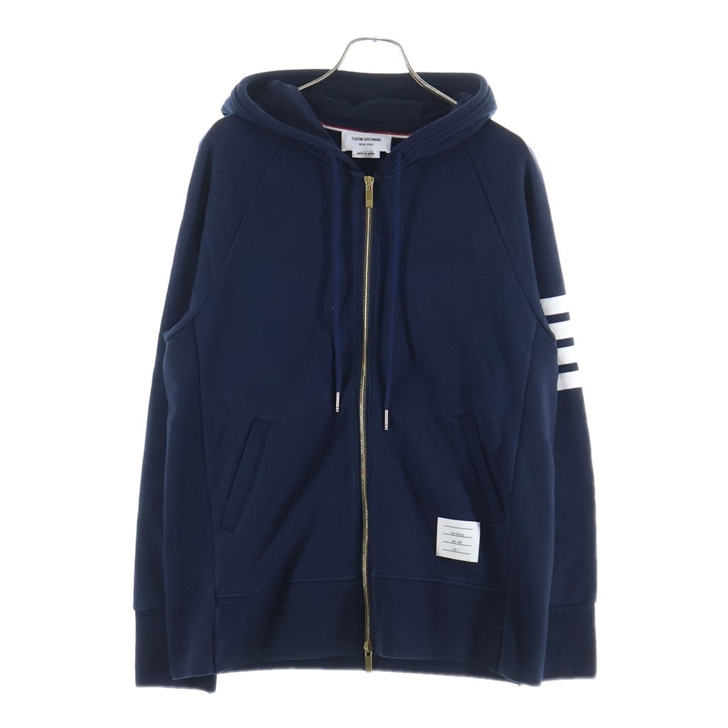 THOM BROWNE(トムブラウン) 4-BAR MJT022H-00535-461 クラシック ループバック フルジップアップ フーディー