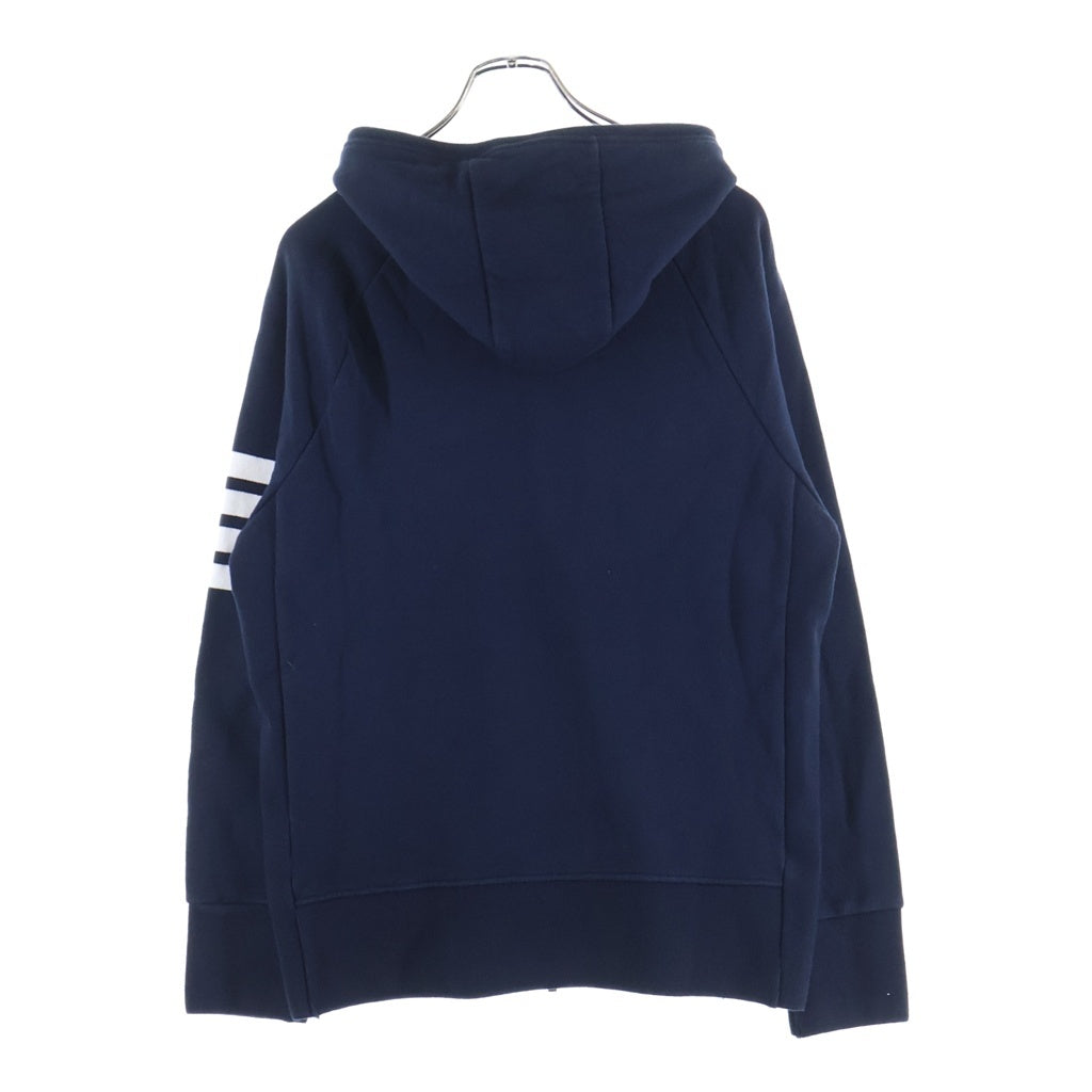 THOM BROWNE(トムブラウン) 4-BAR MJT022H-00535-461 クラシック ループバック フルジップアップ フーディー