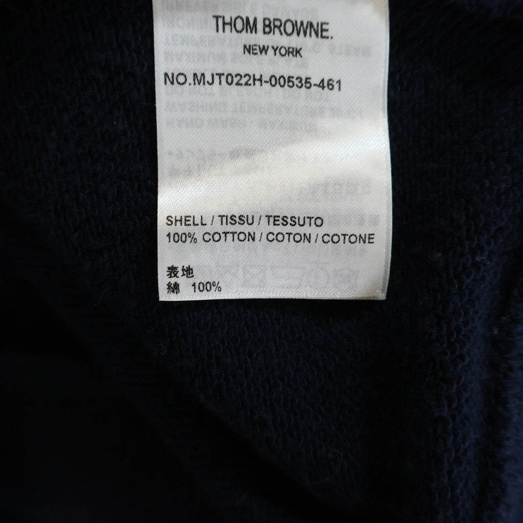 THOM BROWNE(トムブラウン) 4-BAR MJT022H-00535-461 クラシック ループバック フルジップアップ フーディー