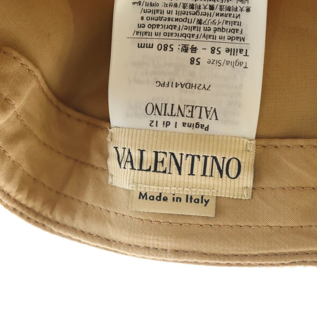 VALENTINO(ヴァレンティノ) Baseball Hat 7Y2HDA41FPG ロゴワッペンベースボールキャップ 帽子 レディース