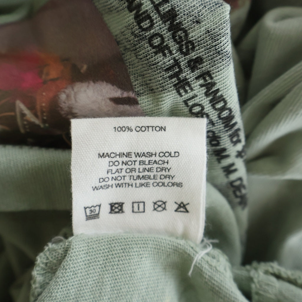 Paly Hollywood(パリーハリウッド) MSTR ME TONAL L/S TEE ストーン装飾 グラフィック長袖カットソー 長袖Tシャツ