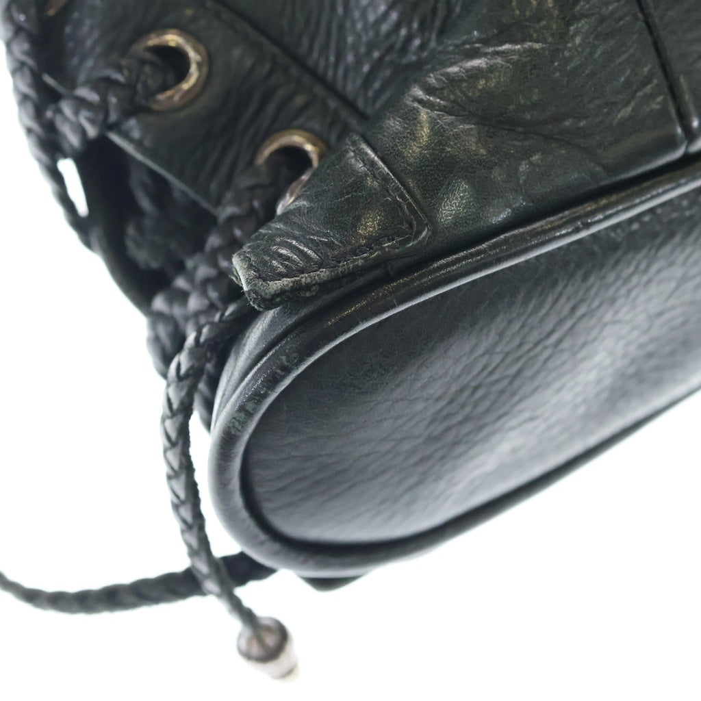 CHROME HEARTS(クロムハーツ) JJ DEAN LG JJディーン ラージ レザーライダースハンドバッグ -