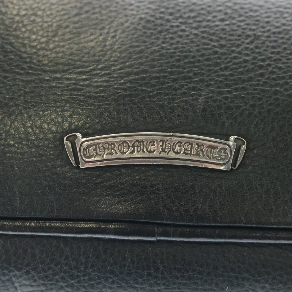 CHROME HEARTS(クロムハーツ) JJ DEAN LG JJディーン ラージ レザーライダースハンドバッグ -