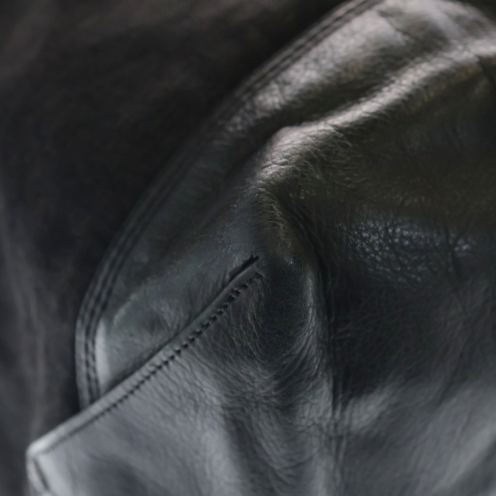 CHROME HEARTS(クロムハーツ) ユナイテッドアローズ 25周年記念 クロスパッチ レザートートバッグ ハンドバッグ -
