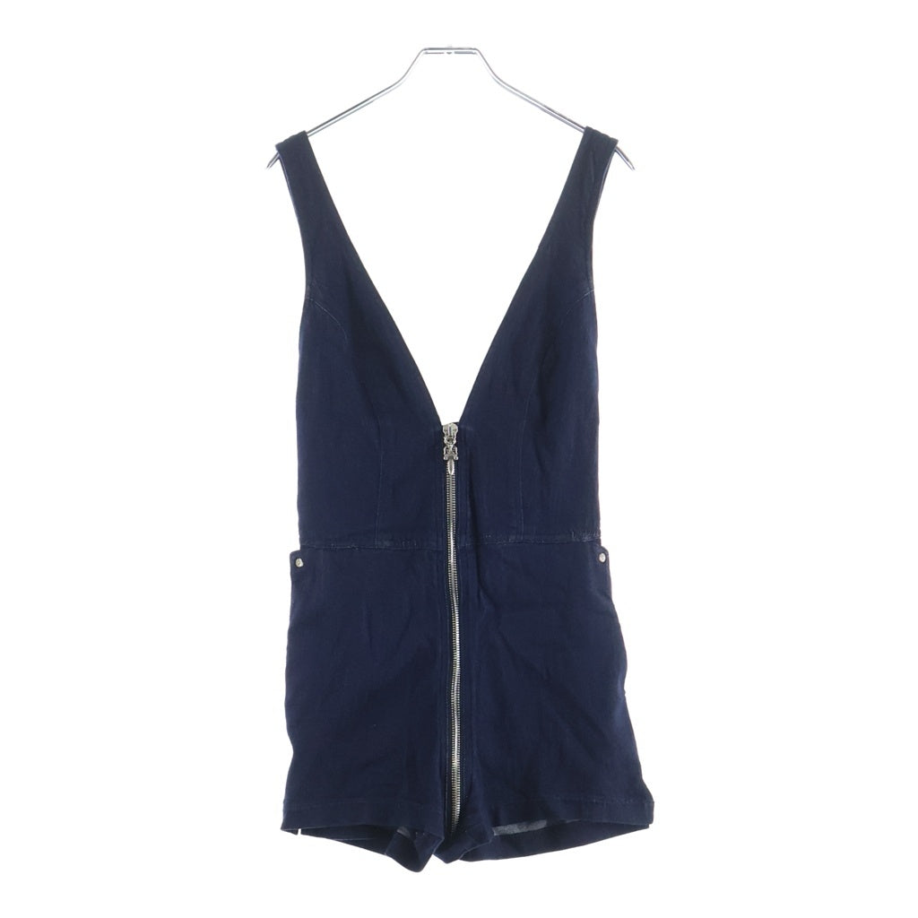 CHROME HEARTS(クロムハーツ) #10ダガージップ付 コットン サロペット - レディース