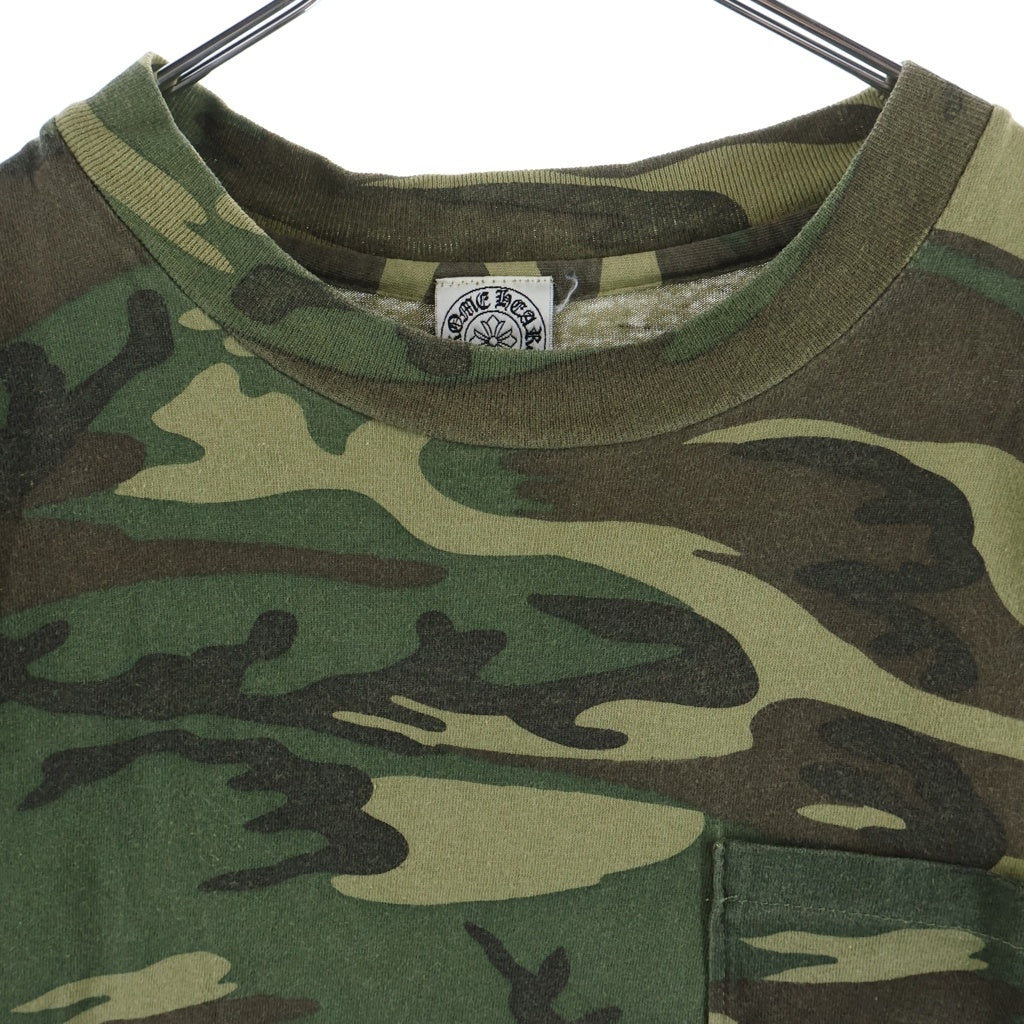 CHROME HEARTS(クロムハーツ) OLD S/S TEE オールド クロス刺繍 半袖Tシャツカットソー カモフラージュ