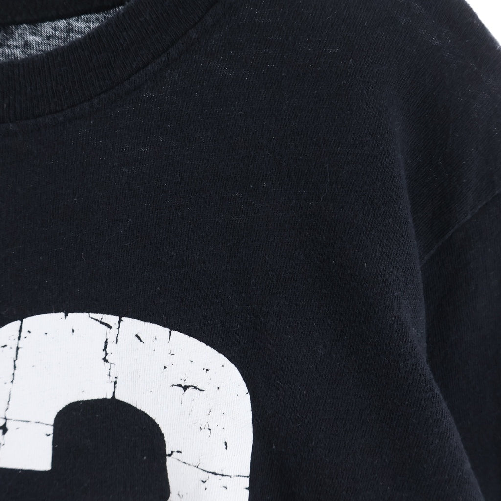 CHROME HEARTS(クロムハーツ) 33 Horseshoe Long Sleeve Tee ホースシュープリント長袖カットソー ブラック/ホワイト ‐ レディース