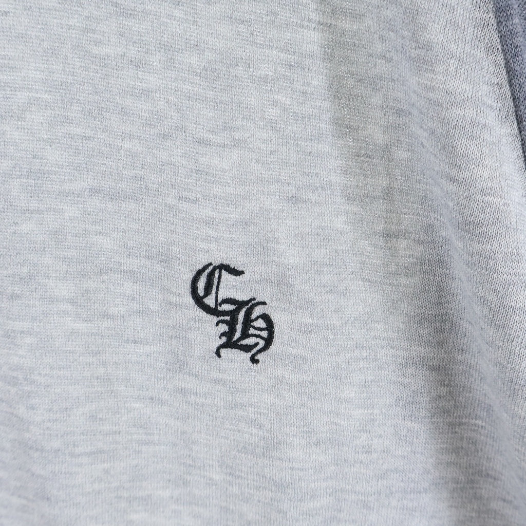 CHROME HEARTS(クロムハーツ) U MIXED EMOTIONS トリプルクロスパッチ付きラグラン長袖カットソー ‐