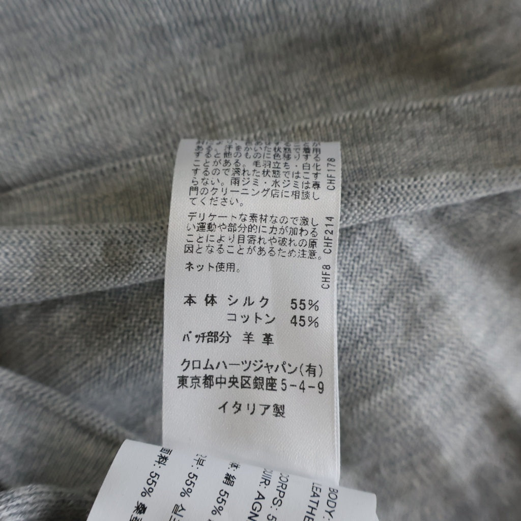CHROME HEARTS(クロムハーツ) U MIXED EMOTIONS トリプルクロスパッチ付きラグラン長袖カットソー ‐