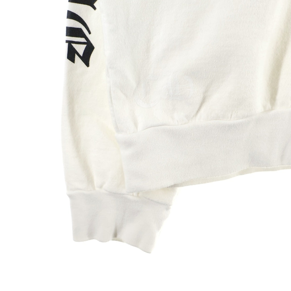 CHROME HEARTS(クロムハーツ) SWTSHRT PLVR ネックロゴクルーネックスウェット ‐