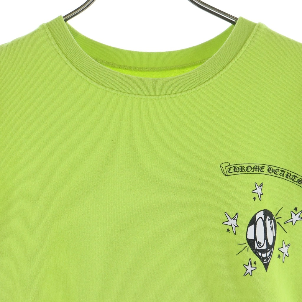 CHROME HEARTS(クロムハーツ) ×MATTY BOY PPO LINK Sweat Shirt マッティボーイ PPOリンク クルーネックスウェットシャツ トレーナー イエロー ‐