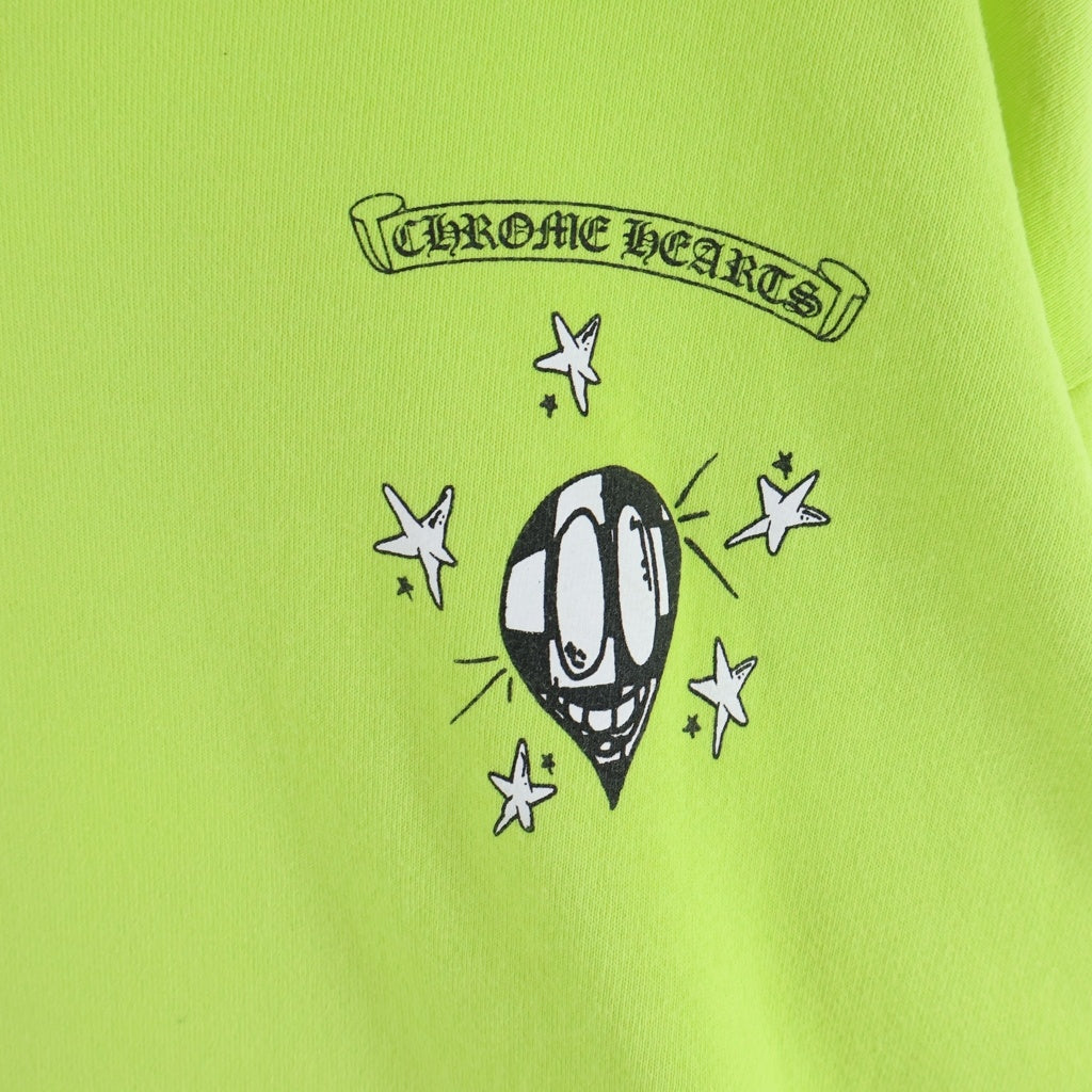 CHROME HEARTS(クロムハーツ) ×MATTY BOY PPO LINK Sweat Shirt マッティボーイ PPOリンク クルーネックスウェットシャツ トレーナー イエロー ‐