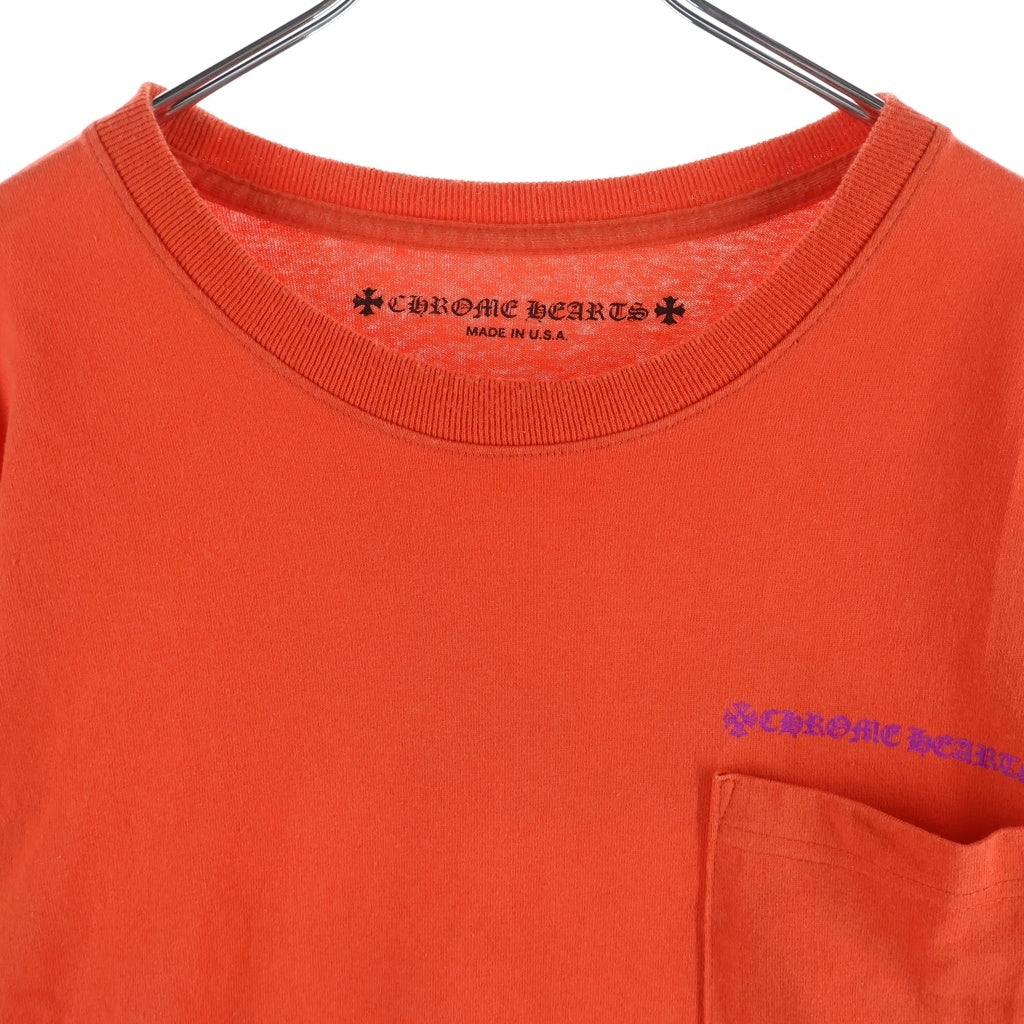 CHROME HEARTS(クロムハーツ) PPO SPARK THE HEART LS MATTY BOYプリント長袖カットソー レッド ‐