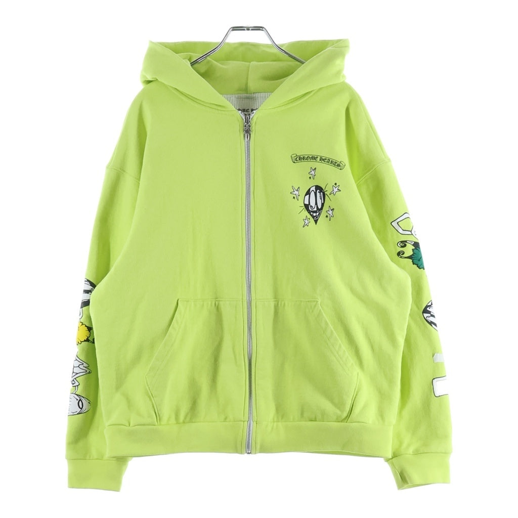 CHROME HEARTS(クロムハーツ) MATTY BOY PPO CHAIN GAME HOODIE マッティボーイ チェーンゲームリンク サーマル裏地ジップアップパーカー