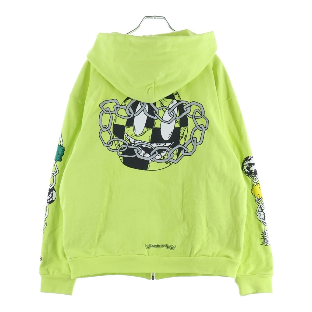 CHROME HEARTS(クロムハーツ) MATTY BOY PPO CHAIN GAME HOODIE マッティボーイ チェーンゲームリンク サーマル裏地ジップアップパーカー