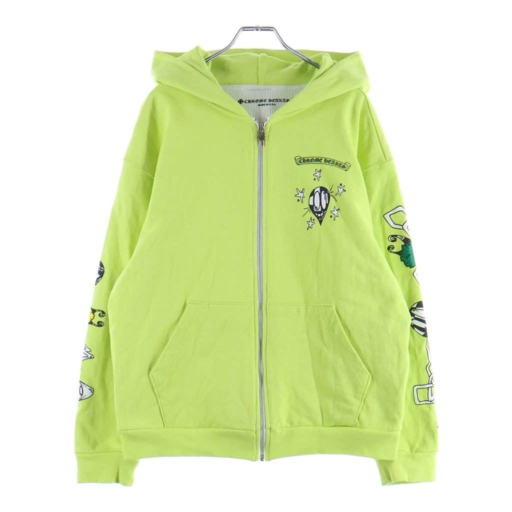 CHROME HEARTS(クロムハーツ) MATTY BOY PPO CHAIN GAME HOODIE マッティボーイ チェーンゲームリンク サーマル裏地ジップアップパーカー