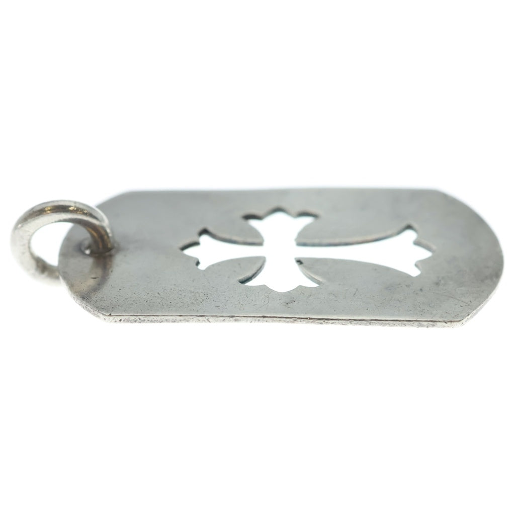 CHROME HEARTS(クロムハーツ) D TAG LRG CO CRS カットアウトクロス ラージドッグタグネックレストップ