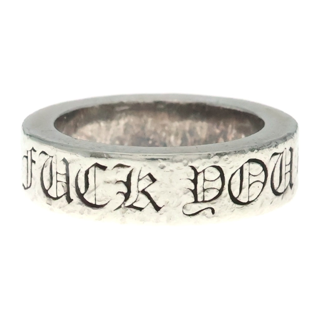 CHROME HEARTS(クロムハーツ) 6mm SPACER FUCKYOU 6mmスペーサーファックユー シルバーリング -