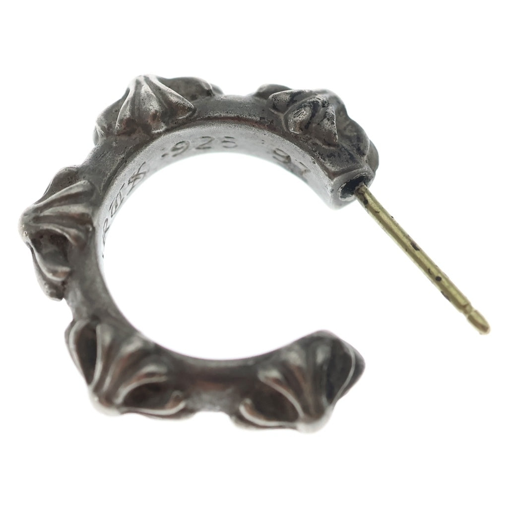 CHROME HEARTS(クロムハーツ) HOOP CROSS SML クロスバンドフープ クロスバンドフープピアス -